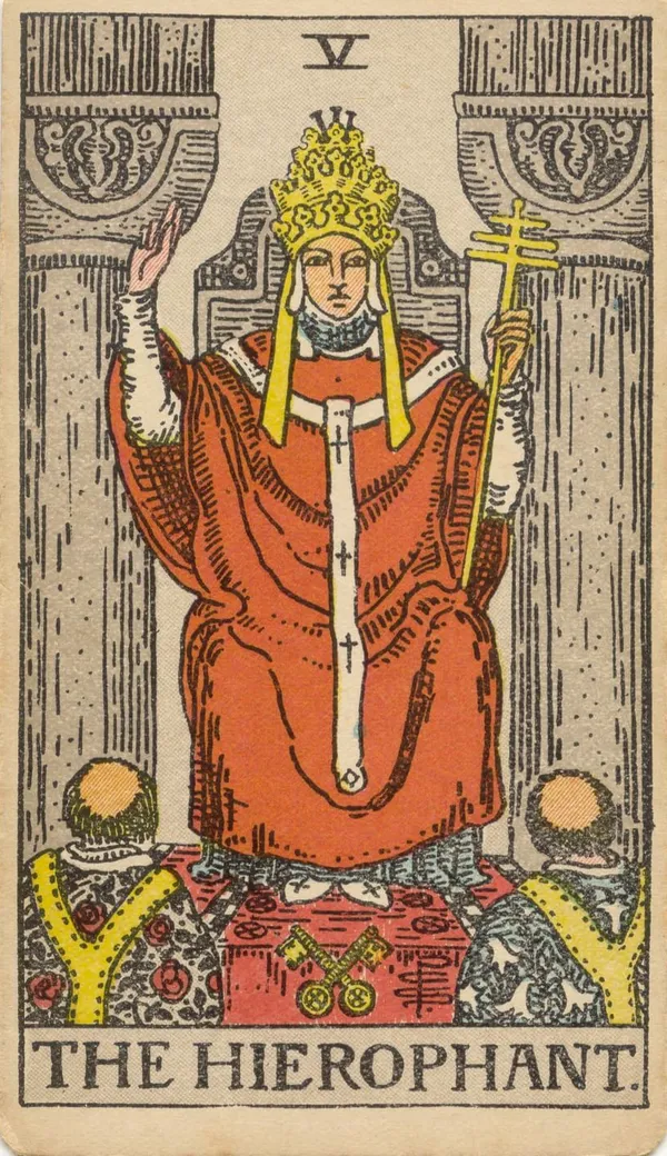 El Sumo Sacerdote (ilustración de 1909)