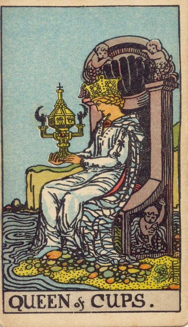Reina de Copas (ilustración de 1909)