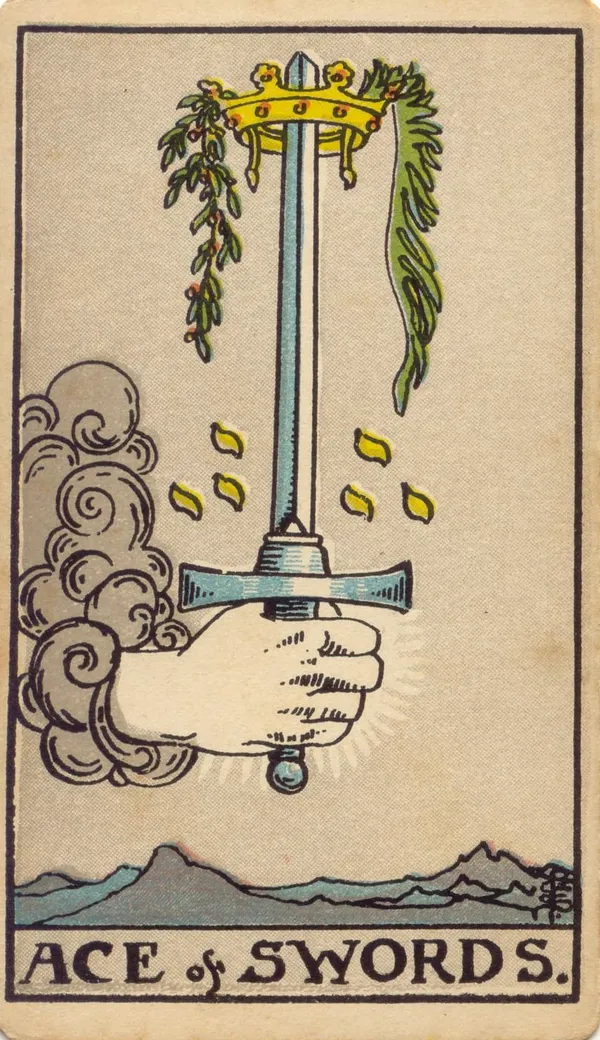 As de Espadas (ilustración de 1909)