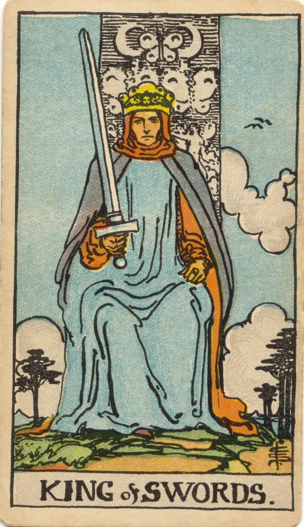 Rey de Espadas (ilustración de 1909)