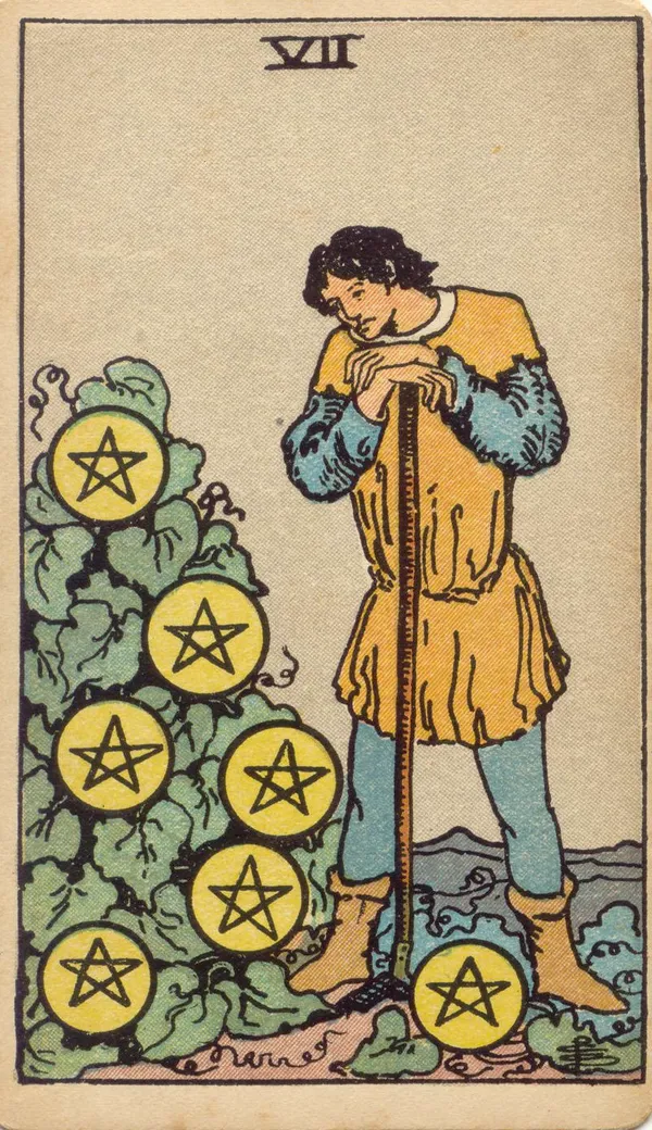 Siete de Oros (ilustración de 1909)
