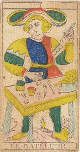 El Mago (Le Bateleur), tarot de Marsella