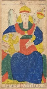 La Emperatriz (L'Impératrice), tarot de Marsella
