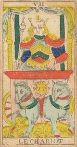 El Carro (Le Chariot), tarot de Marsella