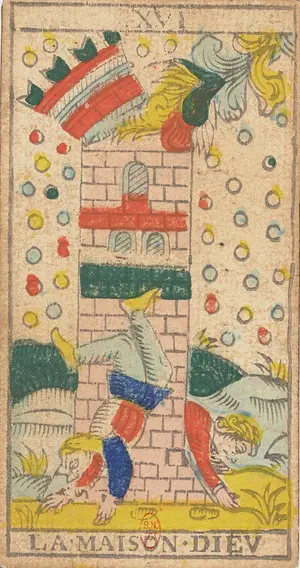 La Casa Dios, tarot de Marsella