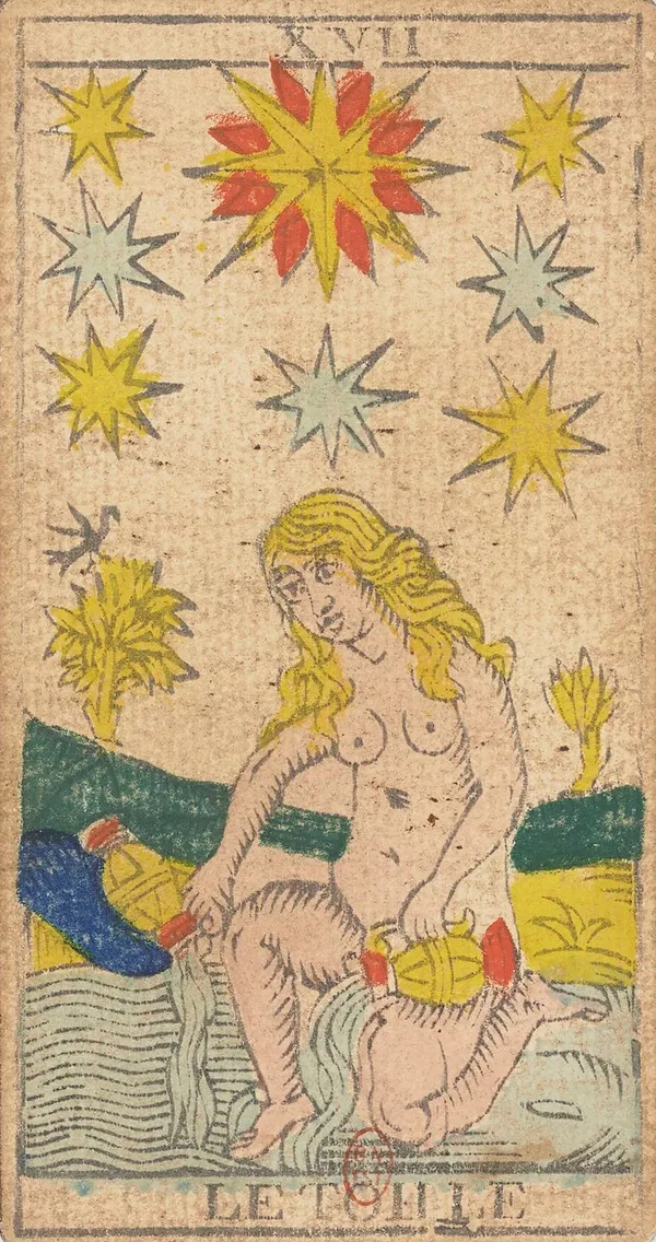 L'Étoile, tarot de Marsella de Nicolas Conver