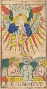El Juicio (Le Jugement), tarot de Marsella